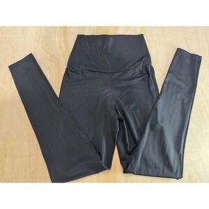 Balera High Waisted Dance Leggings Adult Large Black‎ Athleisure Balletcore Yoga